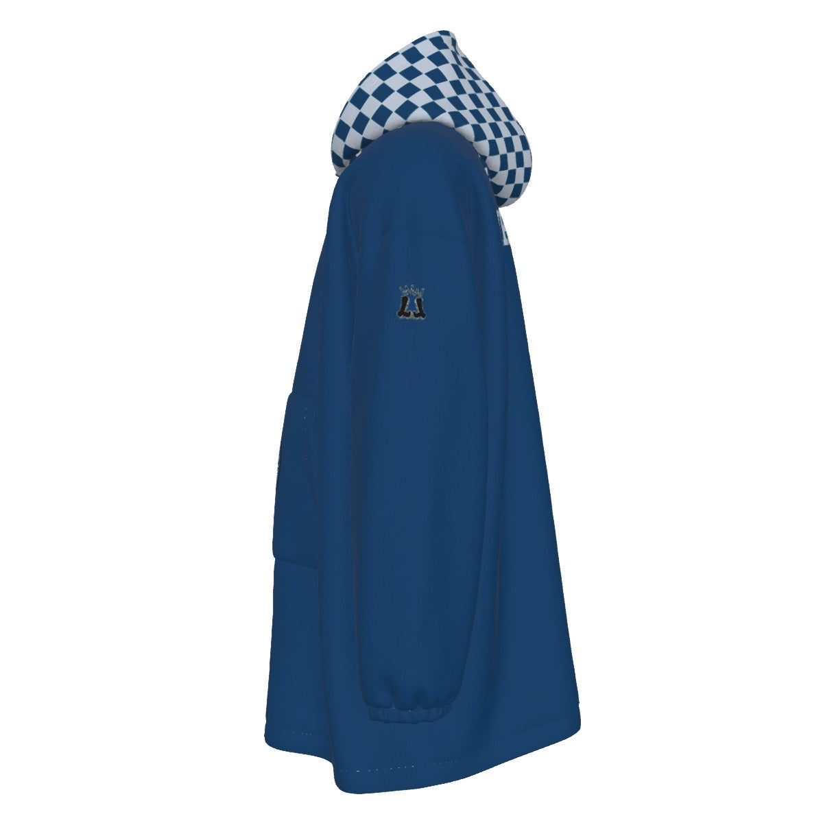 Adult OSA Sherpa Fleece Hoodie Blanket Checkered Edition (Personalization Available)