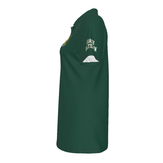 Women's Sturbridge Girls Softball UV Protection Polo - Coach's Green Edition (Personalized)