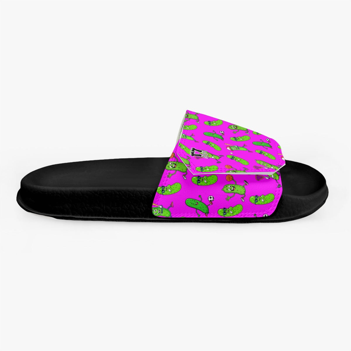 Women's Pink Pickle Sports Slides, Athletic Sandals