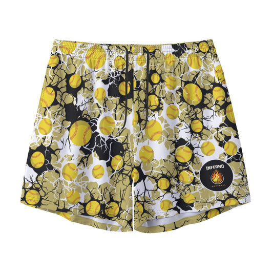 Adult Brimfield Inferno Softball Mesh Shorts (no inner liner)