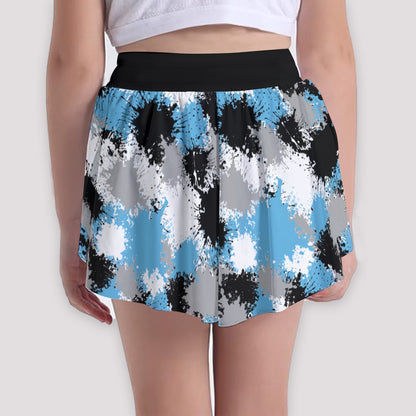Girls Storm Butterfly Sports Shorts - Paint Splatter Edition