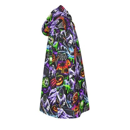 Kids Halloween Sport Theme Blanked Hoodie