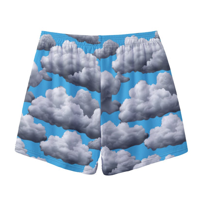 Head in the Clouds, Unisex Adult Mesh Sports Shorts