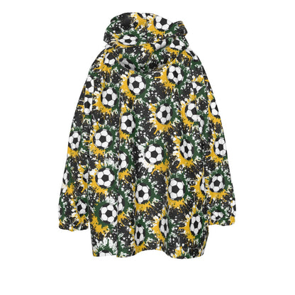 Youth Sturbridge Soccer Blanket Hoodie - Paint Splatter Edition (Not Personalized)
