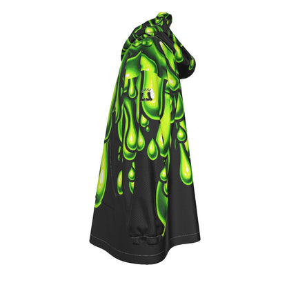Youth Halloween Slime Drip Blanket Hoodie