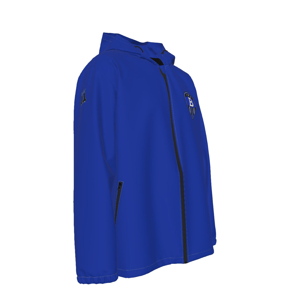 Adult Unisex Brimfield Soccer Rainjacket - Blue