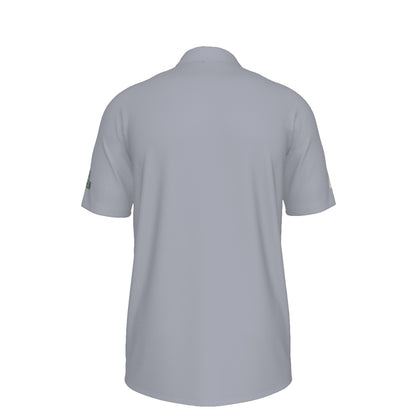 Men's Sturbridge Little League UV Protection Polo - Coach's Gray Edition (Personalized)