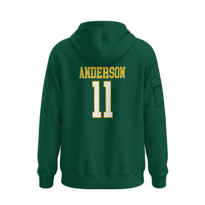 Adult Unisex Sturbridge Softball Half-Zip Hoodie (Green) - Personalized