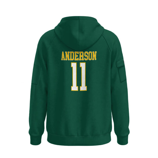 Adult Unisex Sturbridge Softball Half-Zip Hoodie (Green) - Personalized