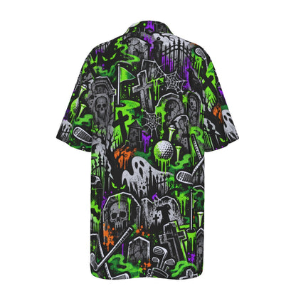 Teen UV Protected Halloween Golf Polo Shirt