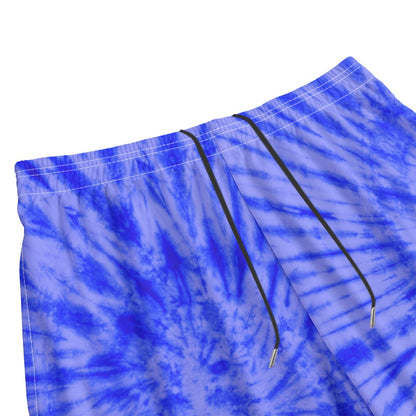 Adult/Teen Brimfield Soccer Royal Blue Tie Dye Shorts