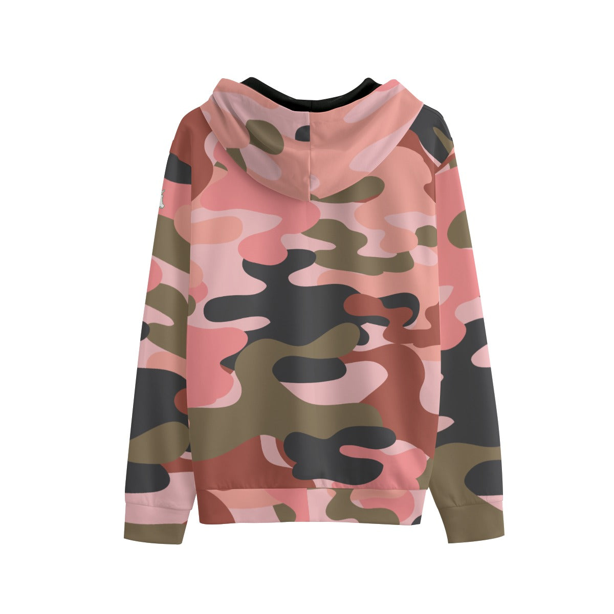 Adult Football Moms Pink Camo Hoodie
