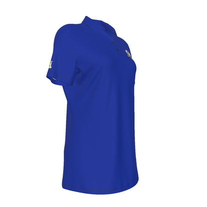 Women's Brimfield Beasts Baseball UV Protection Polo - Blue Edition (Not Personalized)