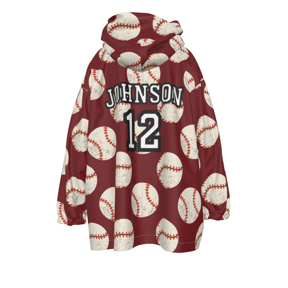 Personalized Youth Quaboag Cubs Blanket Hoodie