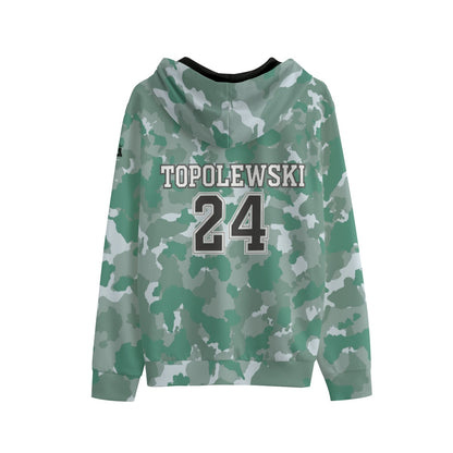 Adult Prettiest Moms Fleece Lined Hoodie-Personalized