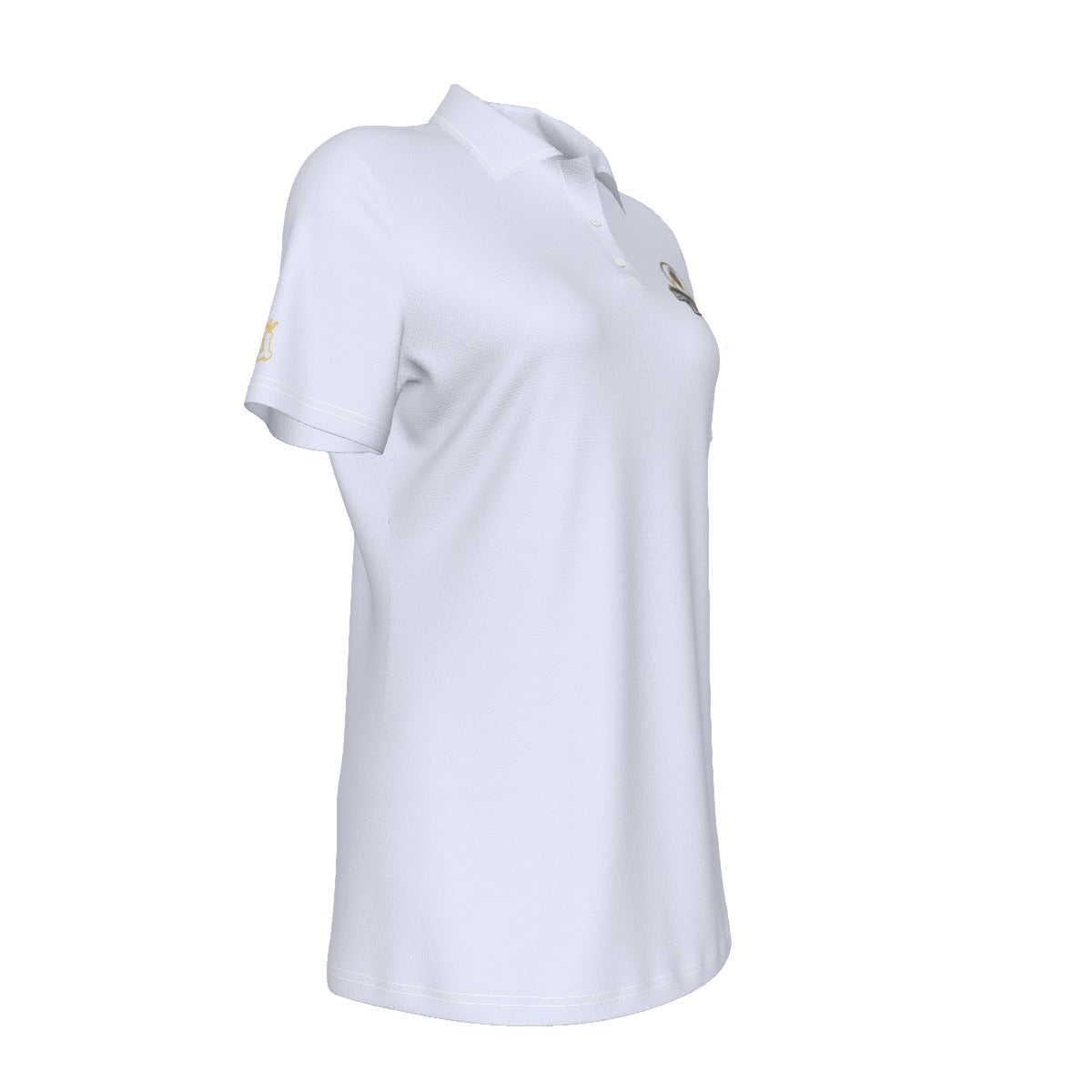 Women's Brimfield Beasts UV Protection Polo - White Edition (Non-Personalized)