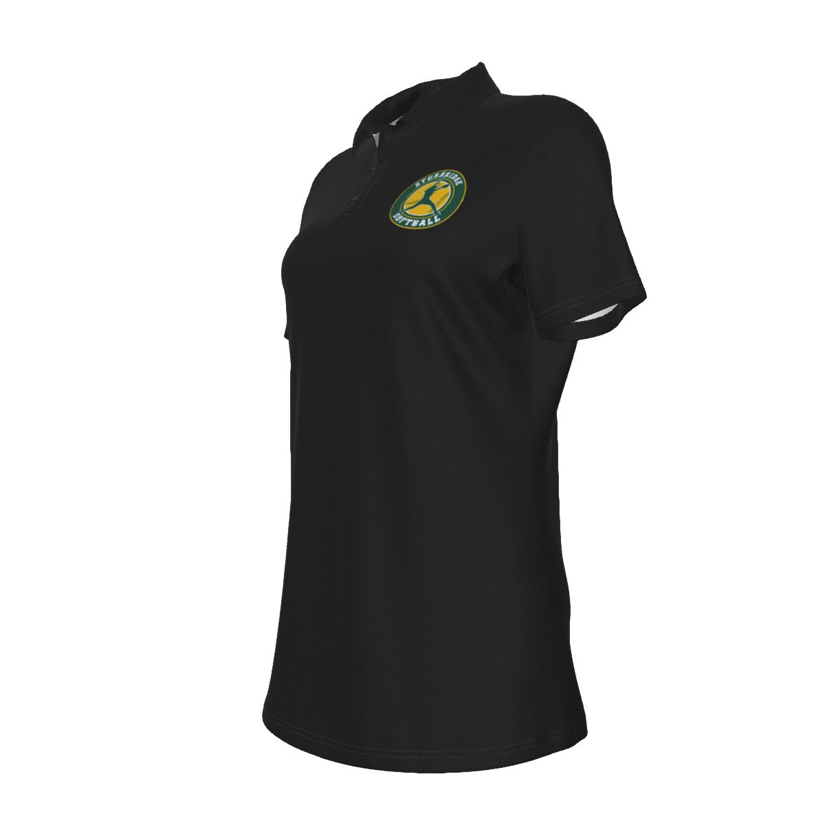 Women's Sturbridge Girls Softball UV Protection Polo - Black Edition (Not Personalized)
