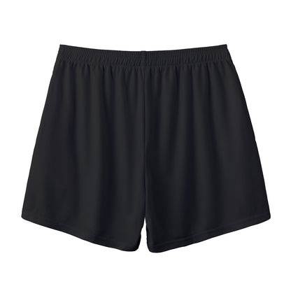 Teen/Adult Sturbridge Soccer Mesh Shorts - Black (no inner liner)