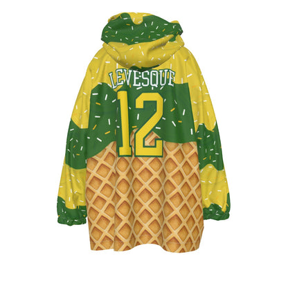 Youth Tantasqua Youth Football Blanket Hoodie - Drip Edition (Personalization Optional)