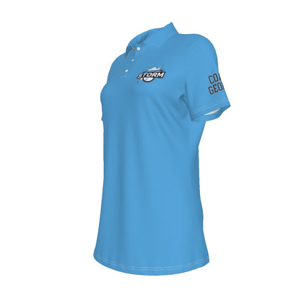 Women's Storm UV Protection Polo - Coach's Blue Edition (Personalized)