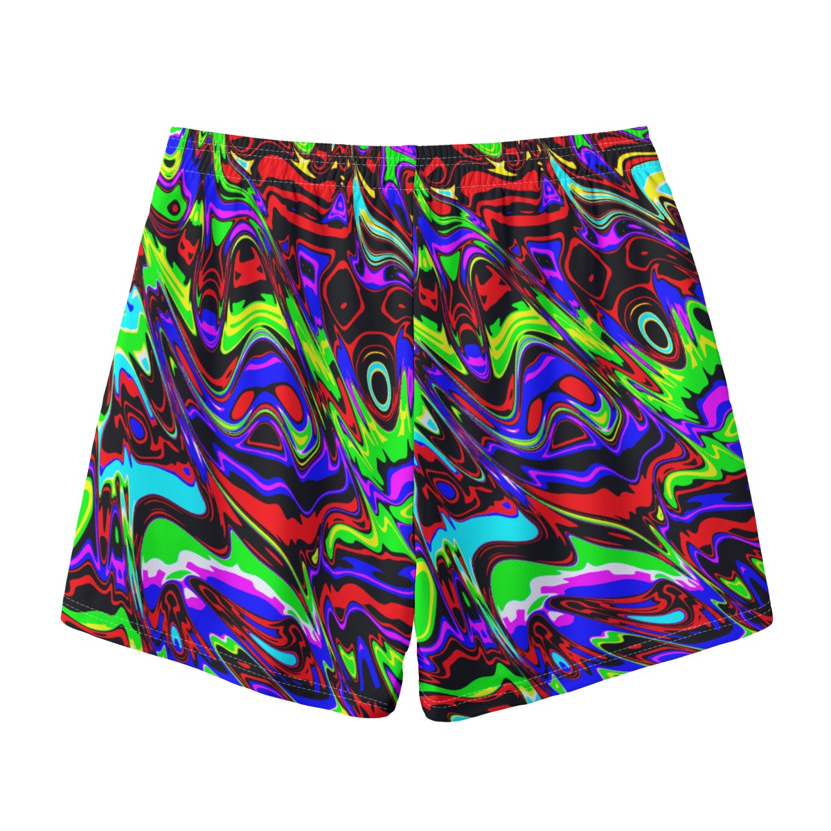 Adult and Teen Glitchy Mesh Shorts