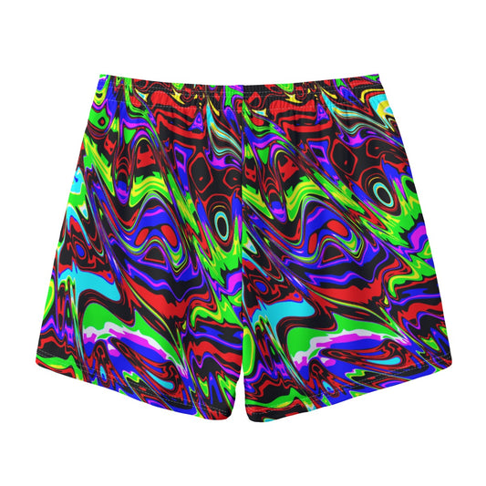 Adult and Teen Glitchy Mesh Shorts