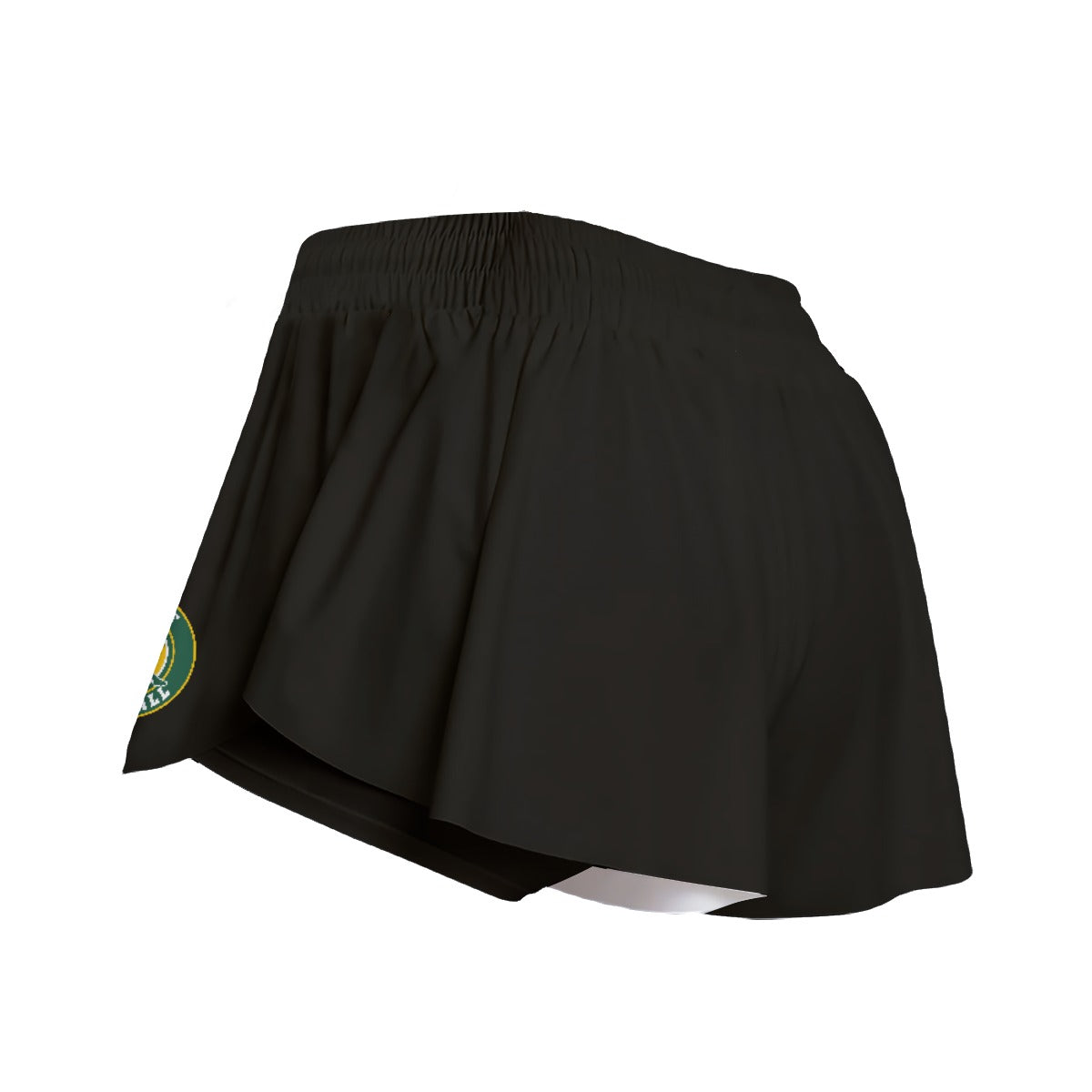 Women's SGSL Butterfly Sports Shorts - Black