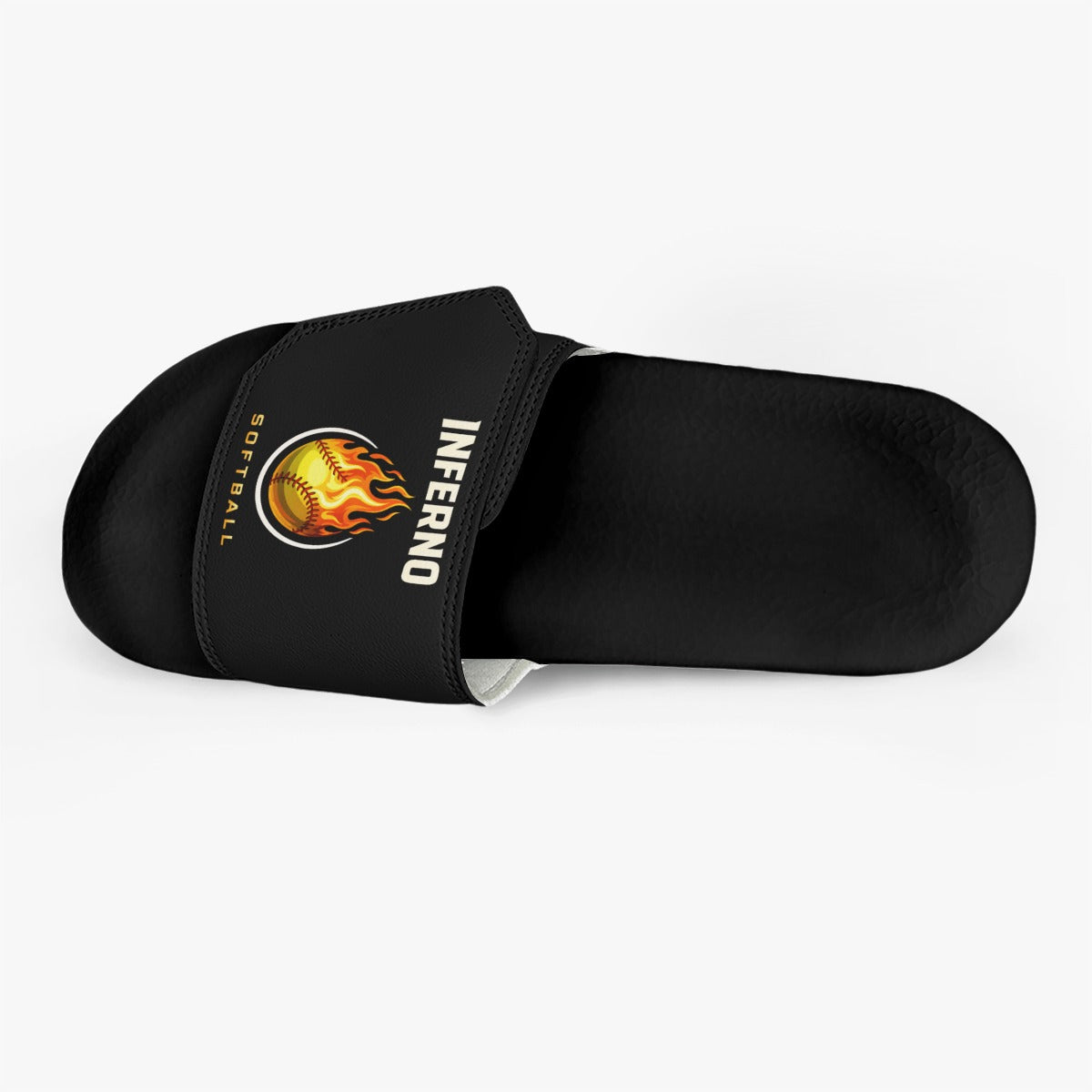 Women's Brimfield Inferno Adjustable Velcro Strap Slides (Personalized)
