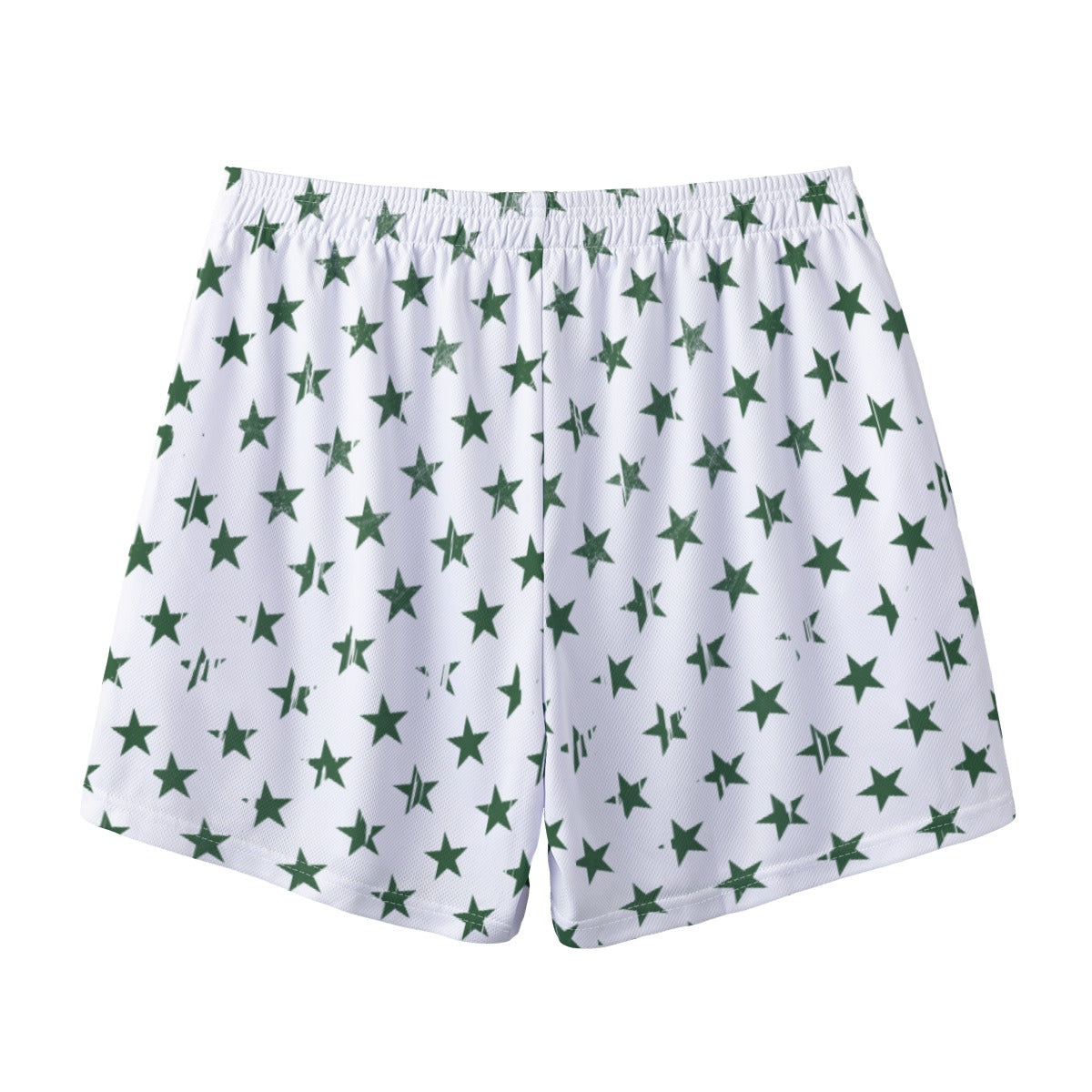 Adult TRYLAX Flag and Stars Shorts - White Edition (no liner)