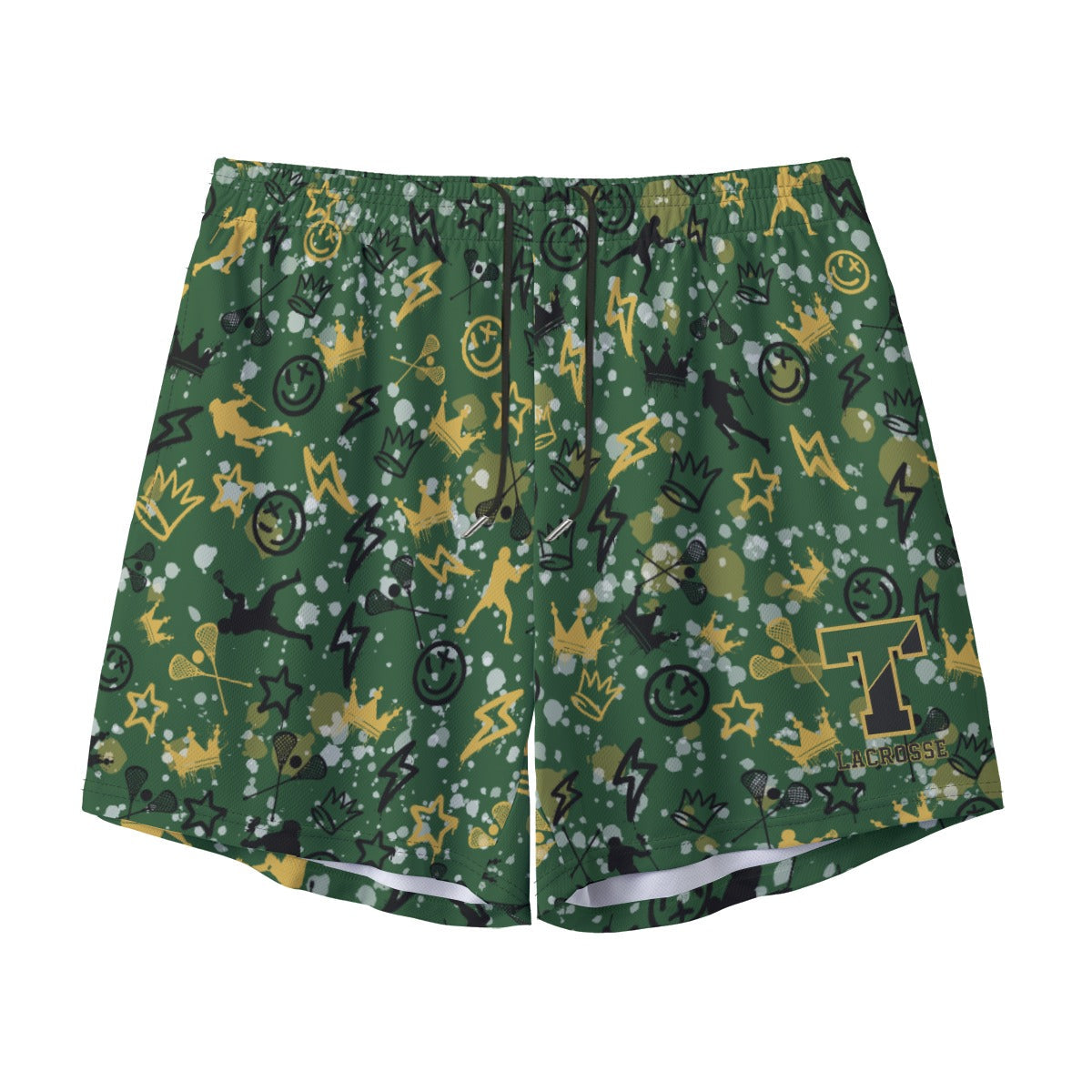 Adult TRYLAX Graffiti Mesh Shorts - Boy's Edition (no inner liner)
