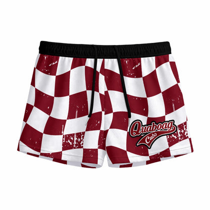 Youth Quaboag Checkered Mesh Shorts