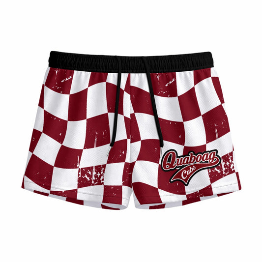 Youth Quaboag Checkered Mesh Shorts