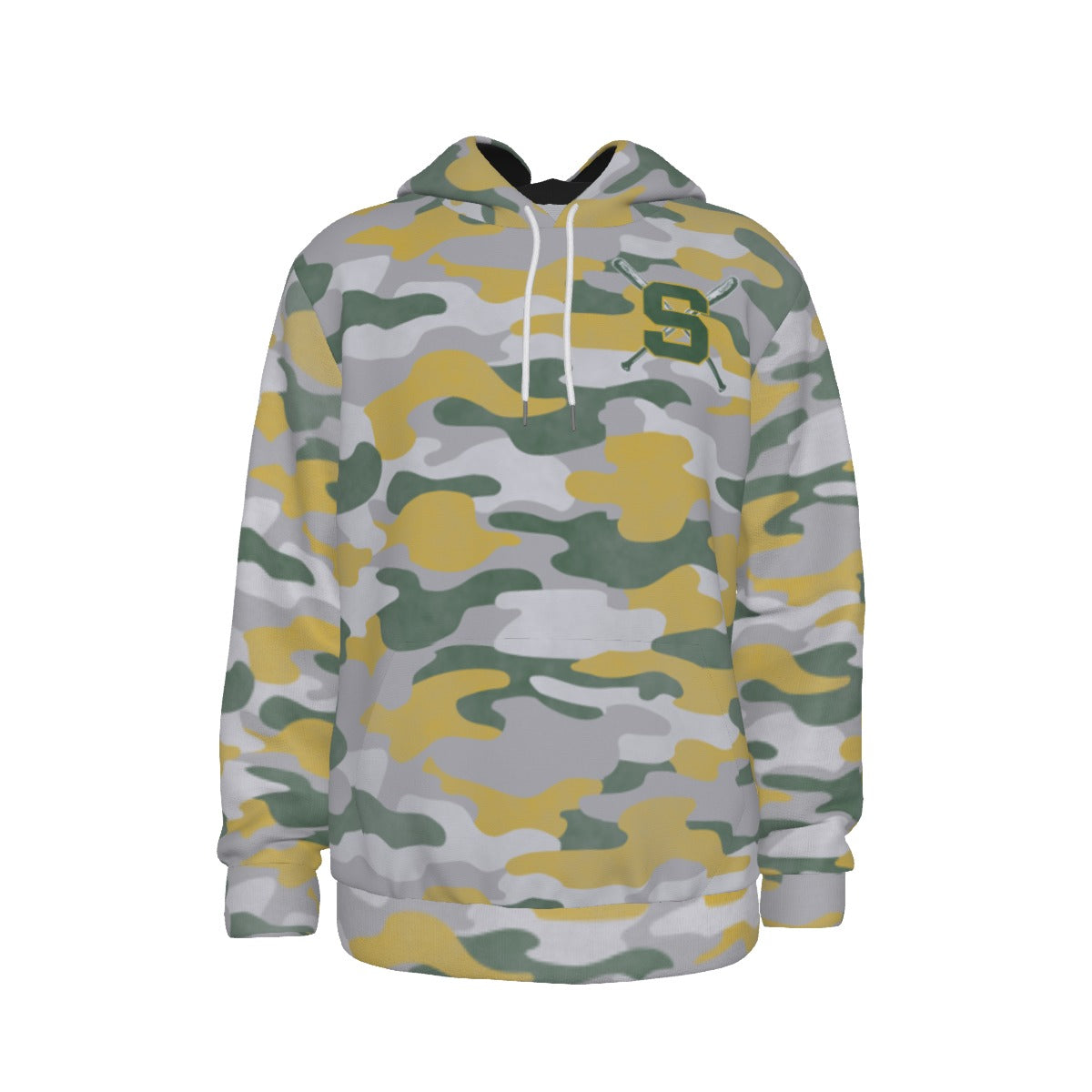 Adult Sturbridge Little League Baseball Vintage Camo Hoodie (Non-Personalized)