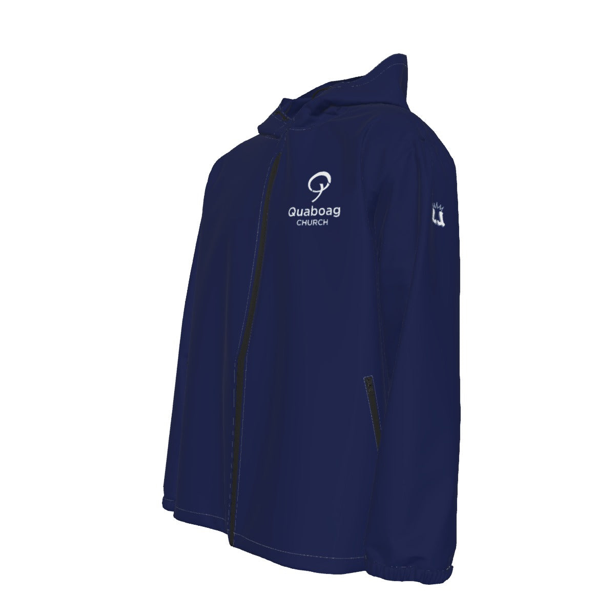Adult Unisex Quaboag Church Windproof Jacket