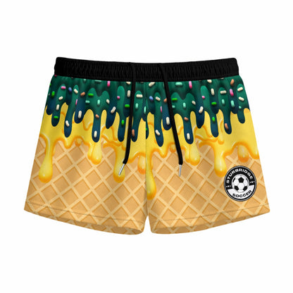 Youth Sturbridge Soccer Shorts (Loose Fit, Ice Cream Drip Edition)
