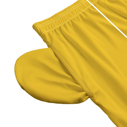 Adult Sturbridge Little League Baseball Shorts - Yellow Edition (no inner liner)
