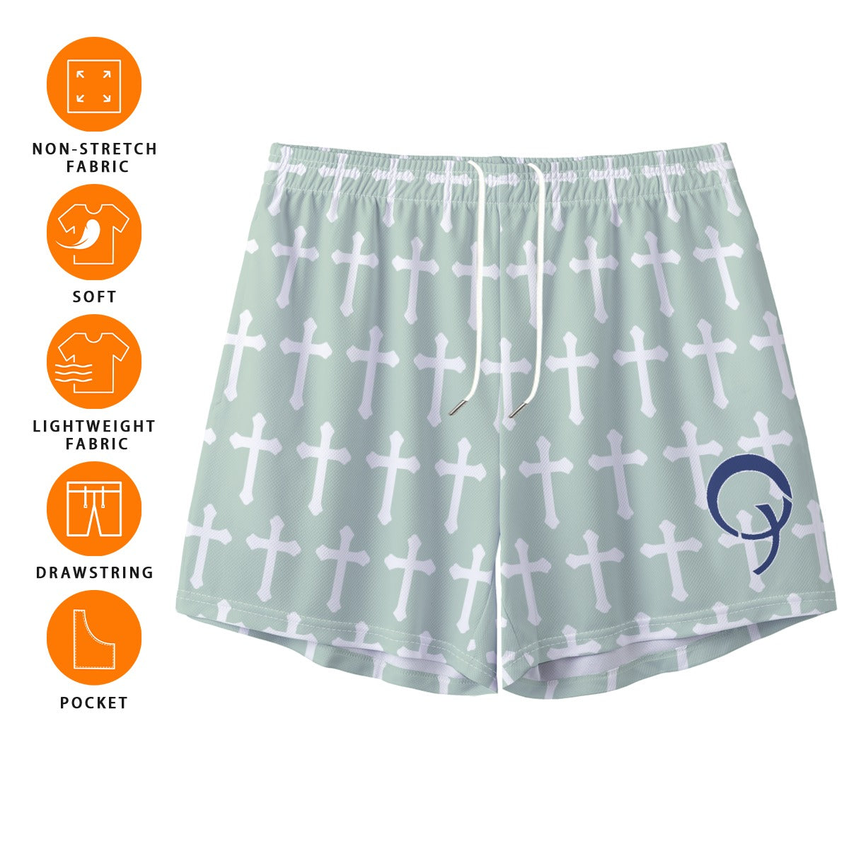 Adult Quaboag Church Mesh Shorts (no inner liner)
