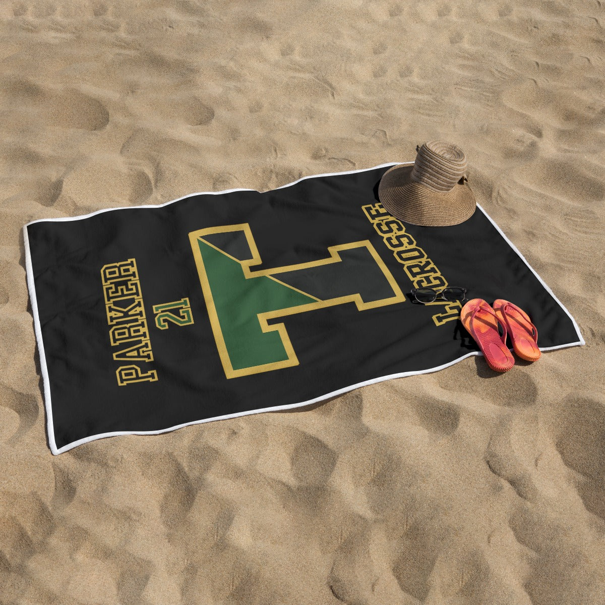 TRYlax Lightweight Quick-Drying Beach Towel (Personalized)