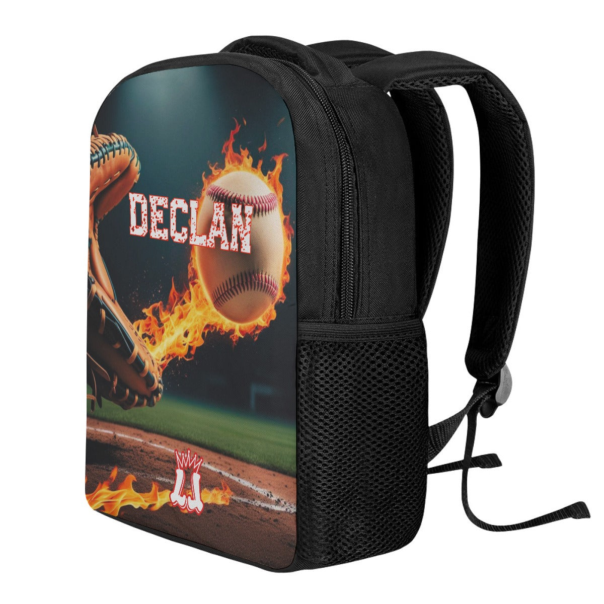 Custom Baseball Backpack, Personalized Name Sports Bag