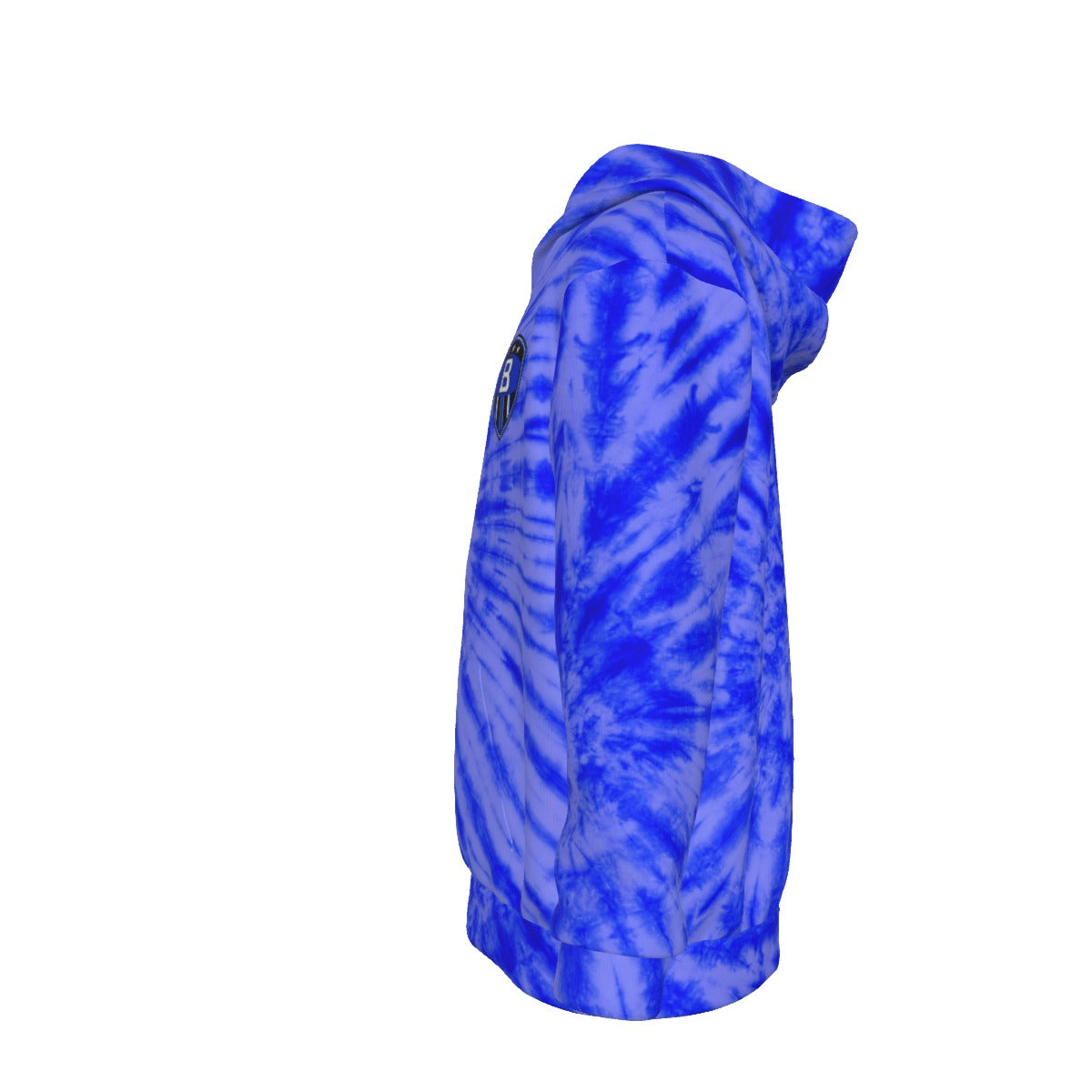 Youth Brimfield Soccer Dark Blue Tie Dye Hoodie