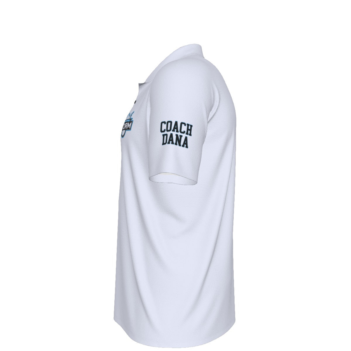 Men's Storm UV Protection Polo - Coach's White Edition (Personalized)