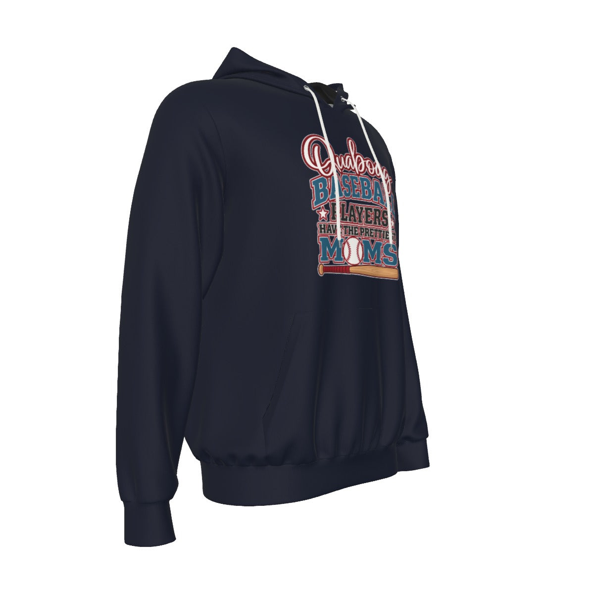 Personalized Adult Quaboag "Pretty Moms" Fleece Lined Hoodie