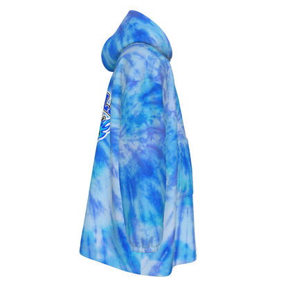 Adult Brimfield Soccer Tie Dye Blanket Hoodie