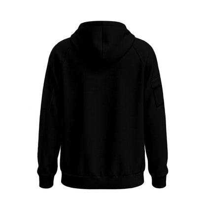Adult Unisex Brimfield Beasts League 1/4-Zip Hoodie - Black Edition