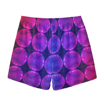 Adult and Teen Unisex Baseball Mesh Shorts