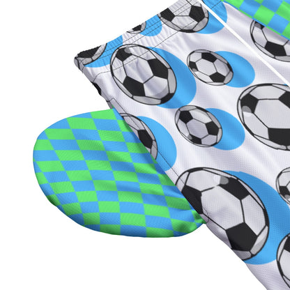 All-Over Print Adult Soccer Shorts