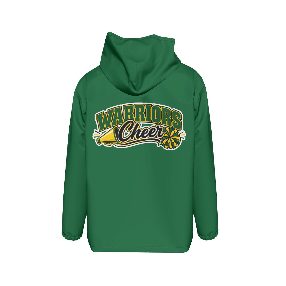 Youth Warriors Cheer Rain/Wind Jacket - Green