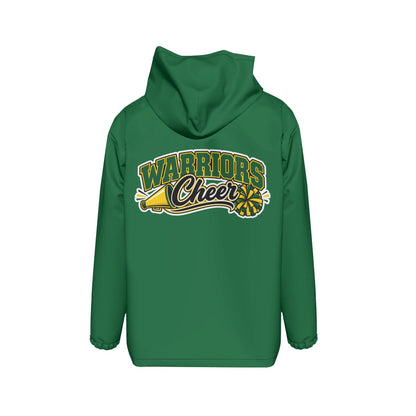 Youth Warriors Cheer Rain/Wind Jacket - Green