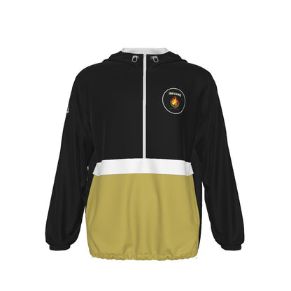 Adult Unisex Brimfield Softball Pullover Windbreaker Color Block (Non-Personalized)