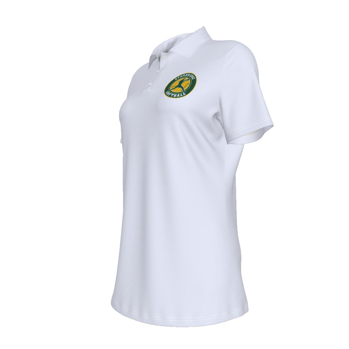 Women's Sturbridge Girls Softball UV Protection Polo - White Edition (Not Personalized)